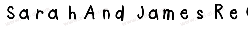 Sarah And James Regu字体转换
